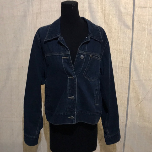 Mossimo Denim Jacket Size Large women - Picture 2 of 4